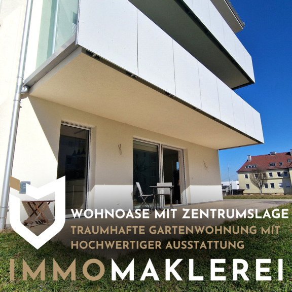 Wohnung - 4501, Neuhofen an der Krems - + WOHNOASE MIT ZENTRUMSLAGE +
TRAUMHAFTE GARTENWOHNUNG MIT HOCHWERTIGER AUSSTATTUNG