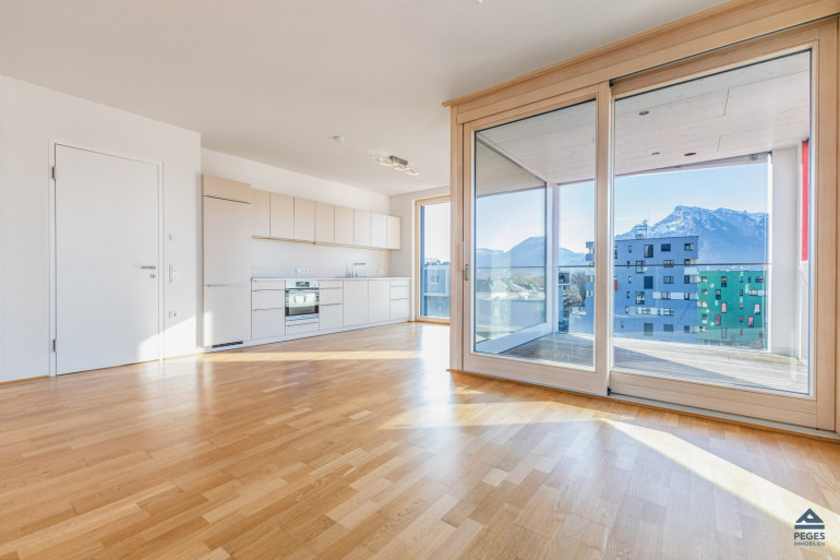 Wohnung - 5020, Salzburg - ÜBER DEN DÄCHERN DER RIEDENBURG: Moderne 3-Zimmer-Wohnung mit Terrasse