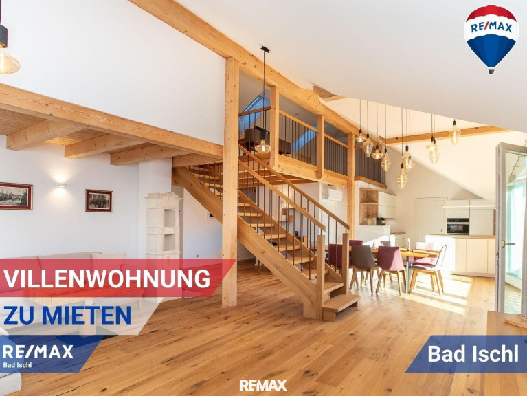 Wohnung - 4820, Bad Ischl - Wunderschöne, großzügige Mietwohnung in sanierter Stadtvilla in zentraler Lage