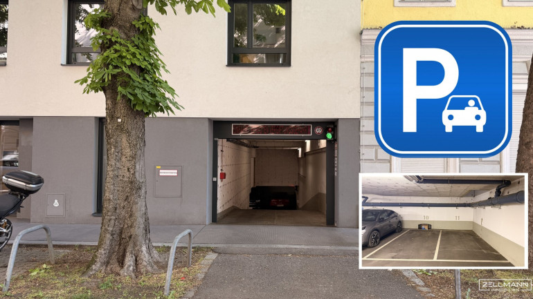 Immobilie - 1140, Wien - PENZING | Tiefgaragenstellplatz | Kuefsteingasse | Nähe U3 Hütteldorferstraße  | ZELLMANN IMMOBILIEN