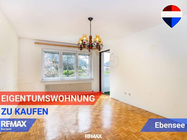 Wohnung - 4802, Ebensee - Gut geschnittene Zweizimmer-Eigentumswohnung in Ebensee - Zweitwohnsitznutzung möglich!