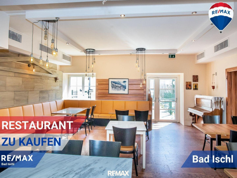 Halle / Lager / Produktion - 4820, Bad Ischl - NEUER PREIS! Ansprechendes Restaurant in  Top-Lage im Zentrum von Bad Ischl zu kaufen!