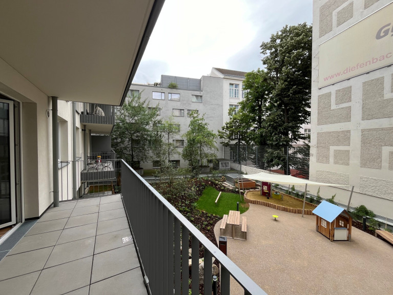 Wohnung - 1120, Wien - 2-Zimmer-Wohnung mit Balkon – Erstbezug in Neubauprojekt – zu mieten in 1150 Wien