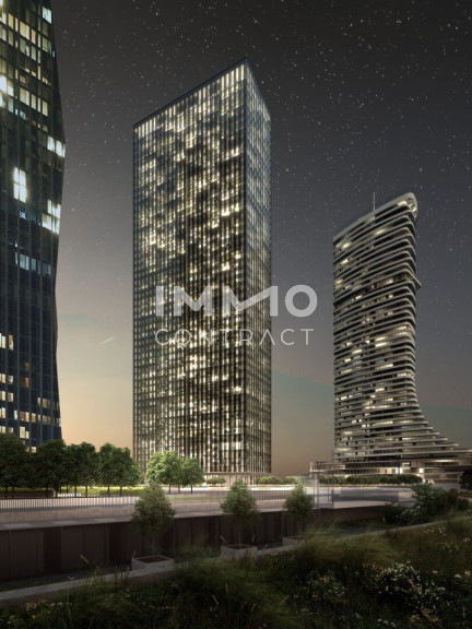 Wohnung - 1220, Wien - NEU: 36. Etage mit Weitblick - DC2 Tower: SKY RESIDENCES