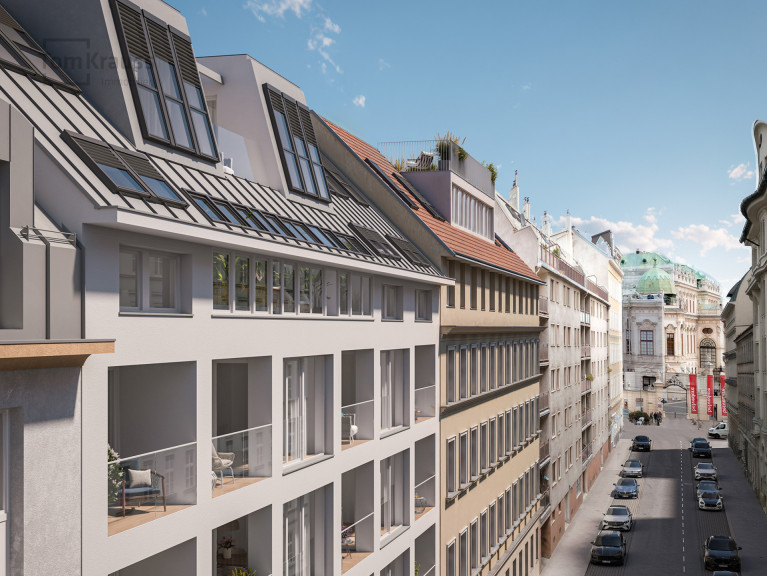Wohnung - 1040, Wien - 3-ZIMMER DACHGESCHOSSWOHNUNG NAHE DEM SCHLOSS BELVEDERE