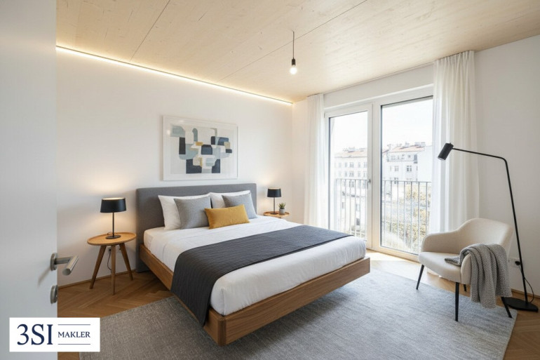 Wohnung - 1020, Wien - 2 Zimmer mit Balkon nähe Donaukanal
