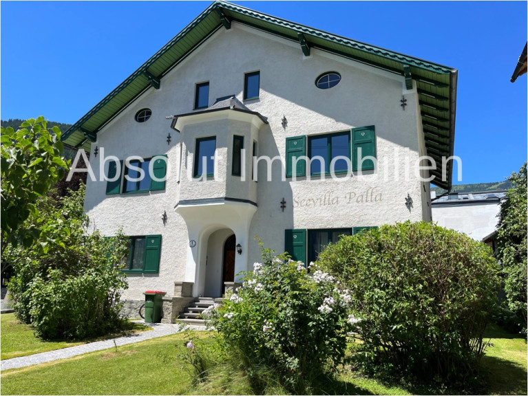 Wohnung - 5700, Zell am See - Sanierte Altbauwohnung zur Miete! Komplett neuwertige Wohnung, 100 % Seeblick in historischer Villa