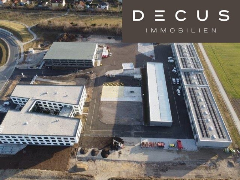 Halle / Lager / Produktion - 3100, St. Pölten - | Großzügige Büroflächen im Süden von St. Pölten | direkt an der Autobahn A1 | Lagerhalle | Flugdach | Freifläche | Stellplätze