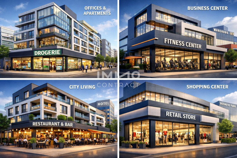 Halle / Lager / Produktion - 1210, Wien,Floridsdorf - Verfügbare  Gewerbe. Catering, Retail, Fitness, Gastro - Food Courts ,Veranstaltungs- und Büroflächen sowie,Laborflächen,in optimale Lagen Wiens