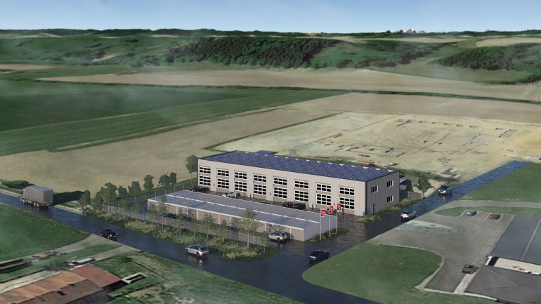 Halle / Lager / Produktion - 4951, Polling im Innkreis - FE BUSINESS PARK POLLING, der neue Standort für Ihre Betriebs-/ Produktions- oder Lagerhallen von 49 - 132 m² Fläche (Top 02)