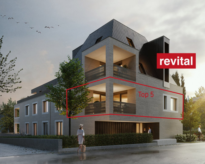 Wohnung - 6850, Dornbirn - Top 5 | Stilvolle 2,5-Zimmer-Terrassenwohnung – Morgensonne und Bergblick inklusive - Bezugsbereit Ende 2026