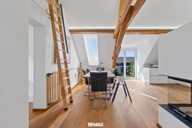 Haus - 4020, Linz - Zinshaus am Bindermichl: Penthouse-Flair trifft Grünoase