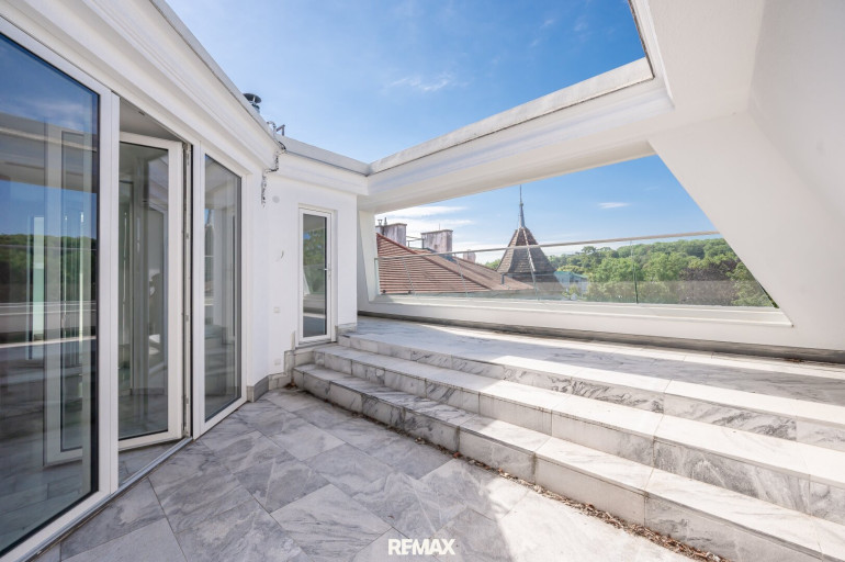 Wohnung - 1130, Wien - AUSSERGEWÖHNLICHE DACHTERRASSENWOHNUNG | GARAGE