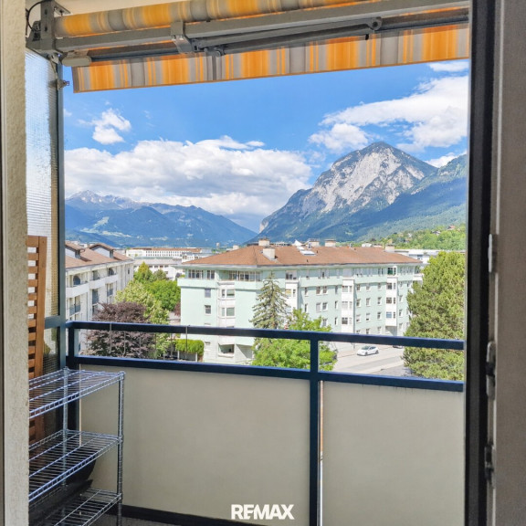 Wohnung - 6020, Innsbruck - Super Lage! Wohnung mit Panoramablick in der begehrten Höttinger Au / Innsbruck Uninähe mit Tiefgaragenstellplatz direkt neben der Innpromenade!