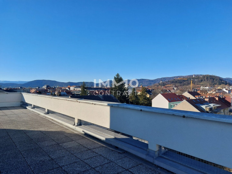 Wohnung - 8010, Graz - HERZ-JESU-VIERTEL HELLE 2-ZIMMERWOHNUNG IM LETZTEN STOCK MIT SCHÖNEM AUSBLICK + PARKPLATZ
