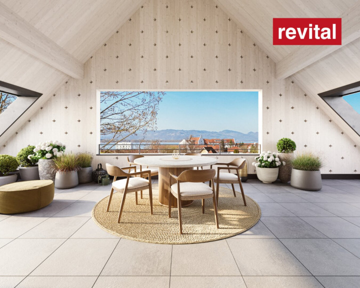 Wohnung - 6911, Lochau - Dachgeschosswohnung mit Seeblick - Wohnen am Funkenweg - Ruhelage im Zentrum - Top B7
