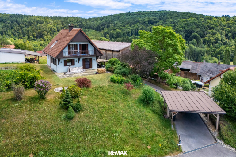Haus - 8054, Hitzendorf - Einfamilienhaus in Mantscha bei Graz mit sonnigem Garten und schöner Aussicht