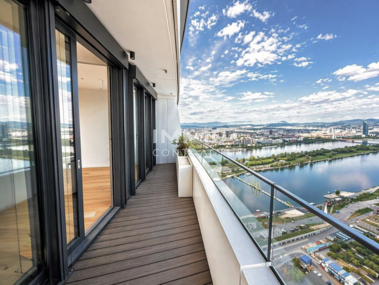 Wohnung - 1220, Wien - DANUBEFLATS: Premium Living - Edle 2-Zimmer-Wohnung in 40. Stock