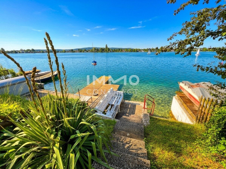 Haus - 7053, Hornstein - BADEHAUS mit PRIVATSTEG_Superädifikat am Neufelder See I  > Uferparzelle < NEUE PREISGESTALTUNG!