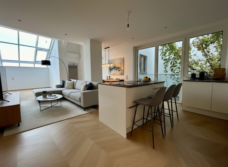 Wohnung - 1010, Wien - 1010! Topmoderne 4-Zimmer DG-Maisonette mit Balkon – Innenstadtflair inklusive!