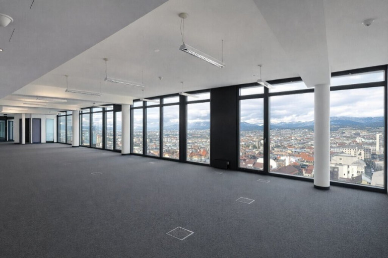 Büro / Praxis - 1200, Wien - RIVERGATE! Modernes DG-Büro (Maisonette) mit herrlichem Donau-Weitblick!