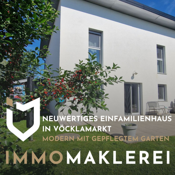 Haus - 4870, Vöcklamarkt / Mösendorf - NEUWERTIGES EINFAMILIENHAUS 
MIT 5 ZIMMER
MODERN MIT GEPFLEGTEM GARTEN