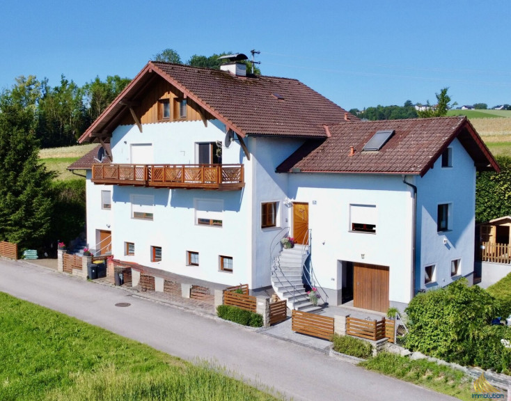 Haus - 4694, Ohlsdorf - Familientraum in Ohlsdorf – Doppelhaushälfte mit Garten, Kamin und traumhaftem Bergblick
