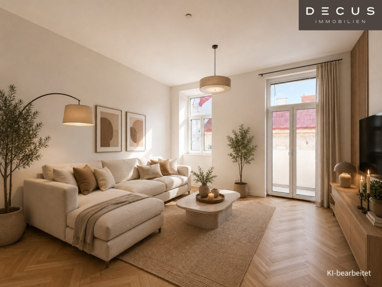 Wohnung - 1120, Wien,Meidling - | 2,5 ZIMMER | STILVOLLER ERSTBEZUG | SEPARATE KÜCHE | REVITALISIERTES ZINSHAUS | MEIDLING |