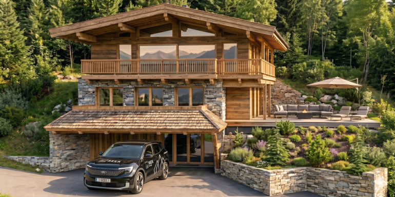 Haus - 6283, Hippach-Schwendberg - Exclusives Neubau-Chalet mit unverbaubarer Adlerhorstaussicht