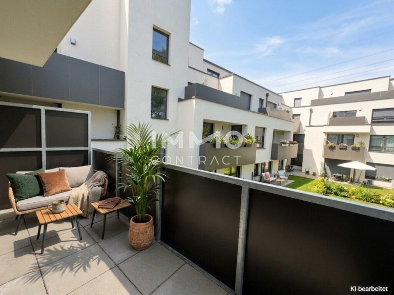 Wohnung - 1220, Wien - Top geschnittene 3-Zimmer-Balkonwohnung mit Privatgarten im Hof – preiswert & provisionsfrei