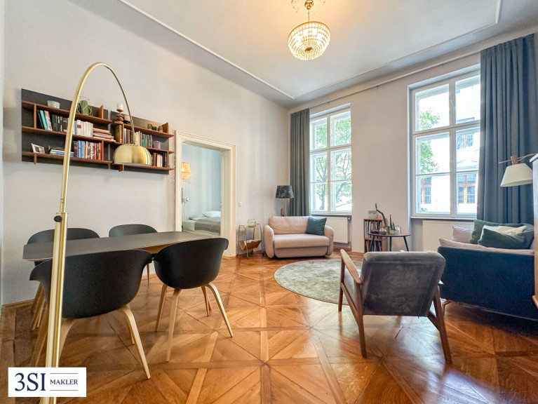 Wohnung - 1030, Wien - Elegante 2-Zimmer-Altbauwohnung in ruhiger Seitenstraße des 3. Bezirks