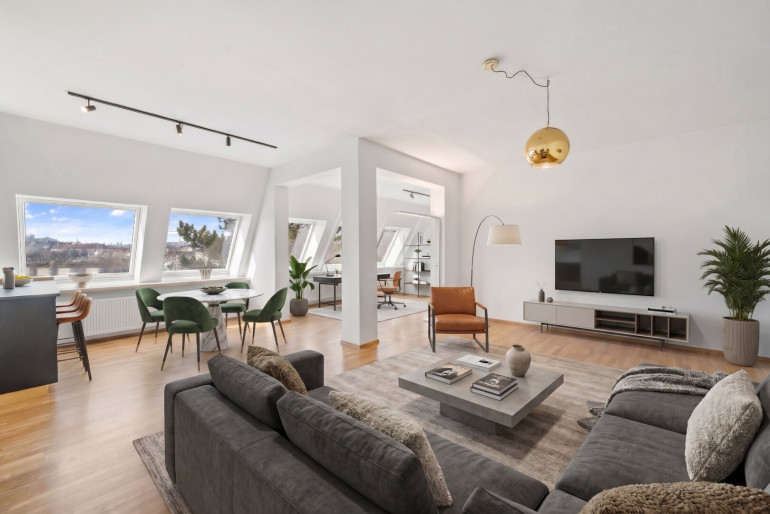 Wohnung - 1180, Wien - Über den Dächern der Stadt – Traumhafte Dachgeschosswohnung mit Weitblick