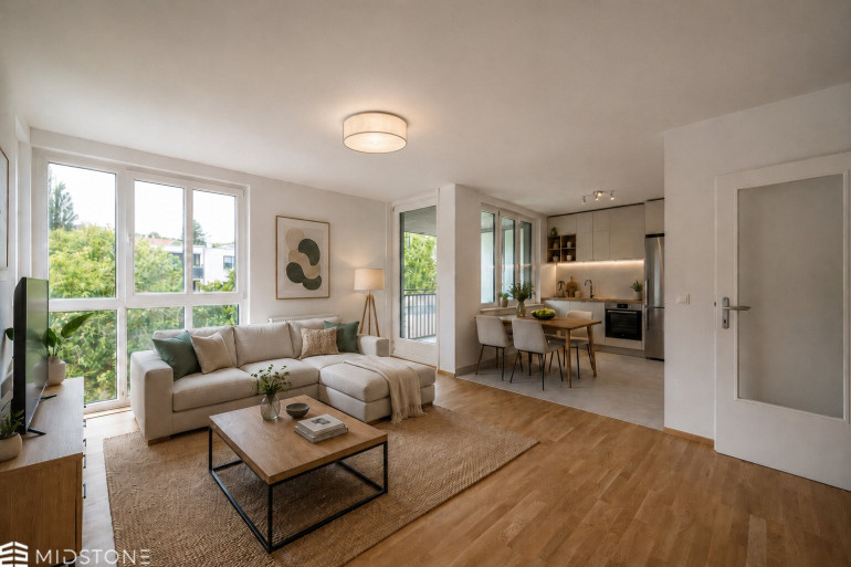 Wohnung - 1230, Wien - Neuwertige Wohnung in Grünruhelage - hochwertig renoviert mit Loggia, Klimagerät, Wellnessbad und Garagenplatz