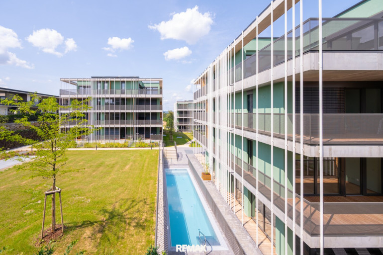 Wohnung - 4540, Bad Hall - Exklusive Neubauwohnung mit moderner Küche, 37 m² Balkon und TG-Stellplatz in sonniger Lage!
