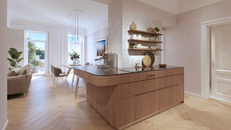 Wohnung - 1030, Wien - Stil-Altbau vollsaniert | Wohnung in Ruhelage