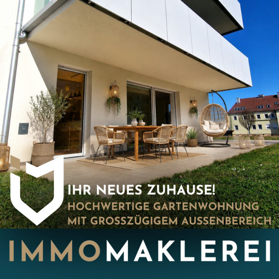 Wohnung - 4501, Neuhofen an der Krems - WOHNOASE MIT ZENTRUMSLAGE
TRAUMHAFTE GARTENWOHNUNG MIT HOCHWERTIGER AUSSTATTUNG
