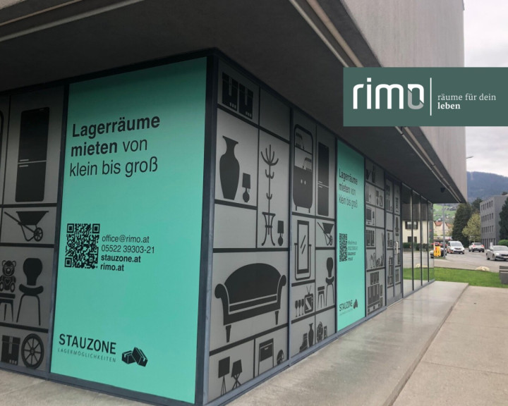 Halle / Lager / Produktion - 6850, Dornbirn - Lagerflächen von 2,5 - 20 m² für Privatpersonen und Unternehmen in der Stauzone Dornbirn