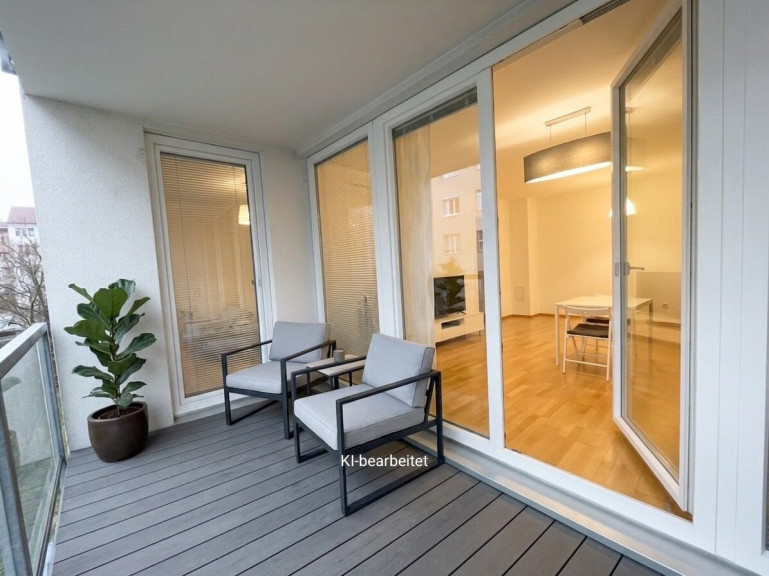 Wohnung - 1020, Wien - Rembrandtstraße: teilmöblierte 2 Zimmer mit Loggia nahe Augarten / Taborstraße!