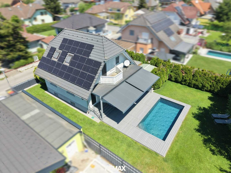 Haus - 2230, Gänserndorf - Traumhaus mit Pool & PV-Anlage | Klimaanlage | 4 Zimmer | Homegym | Doppelcarport | Gänserndorf Süd