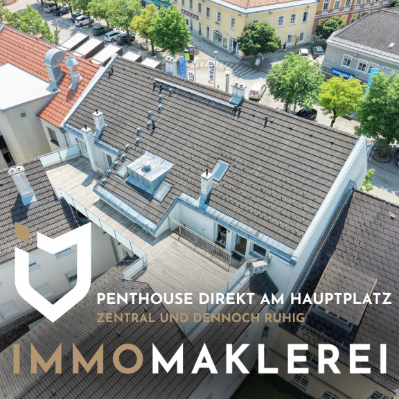 Wohnung - 4540, Bad Hall - PENTHOUSE DIREKT AM HAUPTPLATZ - ZENTRAL UND DENNOCH RUHIG