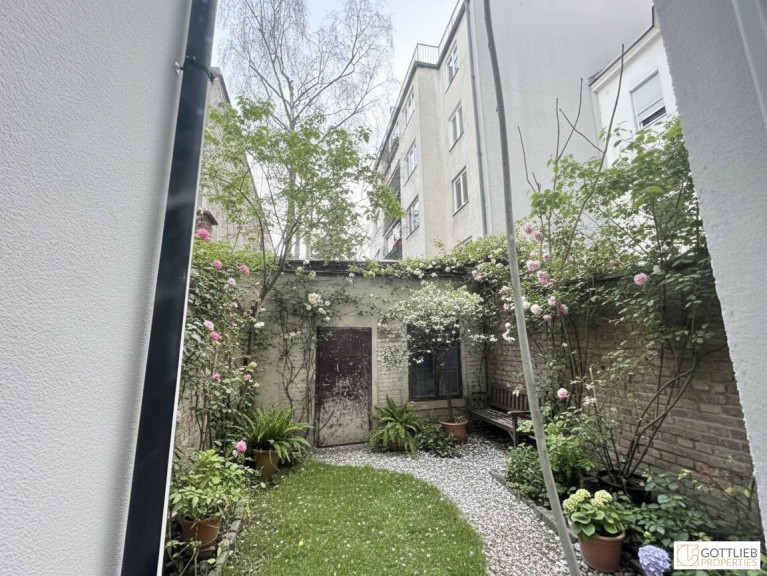 Wohnung - 1170, Wien - U-Bahn-Nähe U3 und U6! 3-Zimmer-Altbau-Wohnung mit Atelier und Eigengarten in generalsaniertem Gründerzeithaus