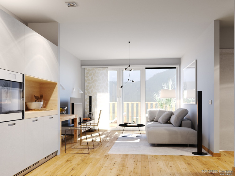 Wohnung - 8967, Ennsling / Ennsling - Touristische Neubau Wohnung nahe der Hauser Kaibling Talstation: Charmant & Modern auf 39 m²