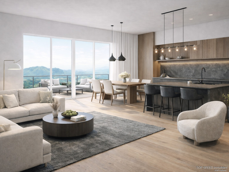 Wohnung - 5600, Sankt Johann im Pongau - Neubauwohnung mit außergewöhnlicher Terrasse und besonderem Wohngefühl - 74m² Wohnfläche