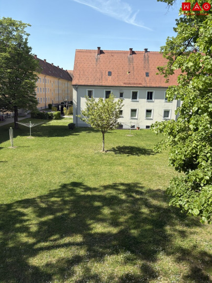 Wohnung - 4400, Steyr - Preiswerte 3-Zimmerwohnung mit herrlichem Blick ins Grüne und flexibler Raumaufteilung! Genießen Sie die Ruhe und Idylle eines kleinen Mehrparteienhauses in zentraler Lage in Steyr Münichholz!