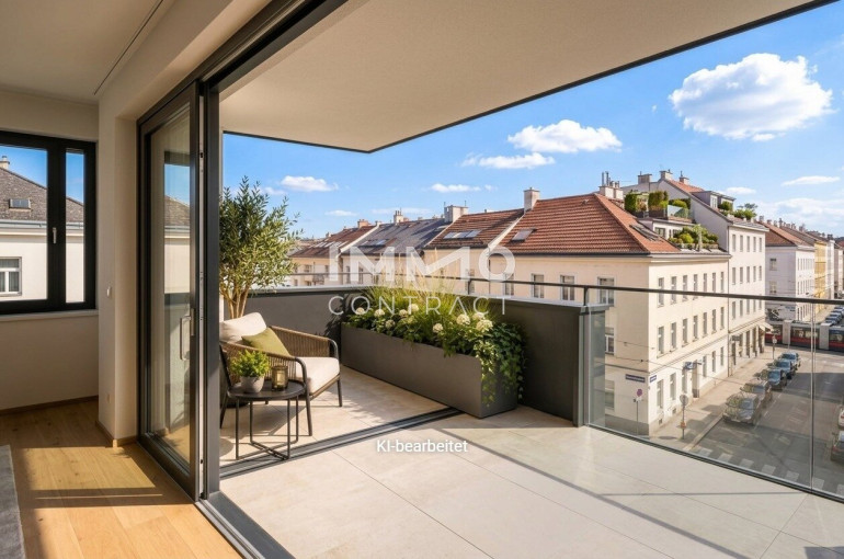Wohnung - 1120, Wien - Exklusive Erstbezugswohnung mit Balkon& Loggia