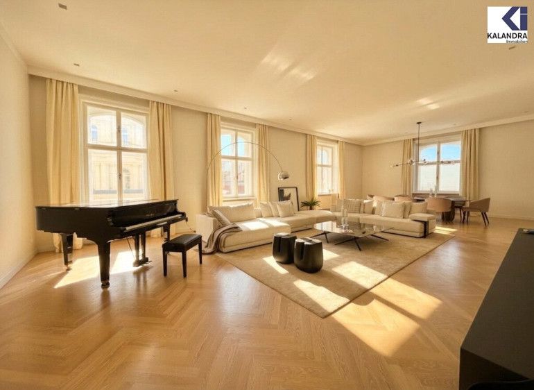 Wohnung - 1010, Wien - UNBEFRISTETE LUXUSSANIERTE & MÖBLIERTE STIL-ALTBAUWOHNUNG BEI STAATSOPER