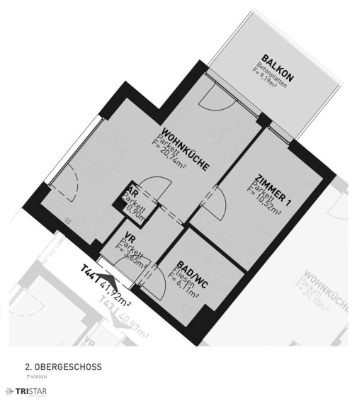 Wohnung - 1210, Wien - PROVISIONSFREI ++ NAHE ALTE DONAU UND DONAUZENTRUM ++ 1 BIS 3 ZIMMER MIT FREIFLÄCHEN ++ MODERNES WOHNEN AUF EIGENGRUND ++ ANLEGER und EIGENNUTZER