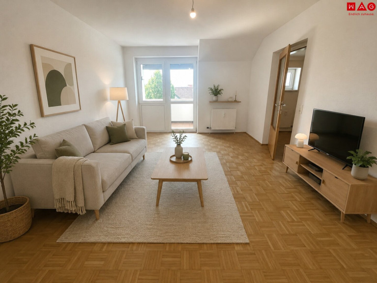 Wohnung - 4020, Linz - DACHGESCHOSSWOHNUNG MIT BALKON im nachgefragten Stadtteil Bindermichl-OED - sofort verfügbar! Befristet auf 5 Jahre