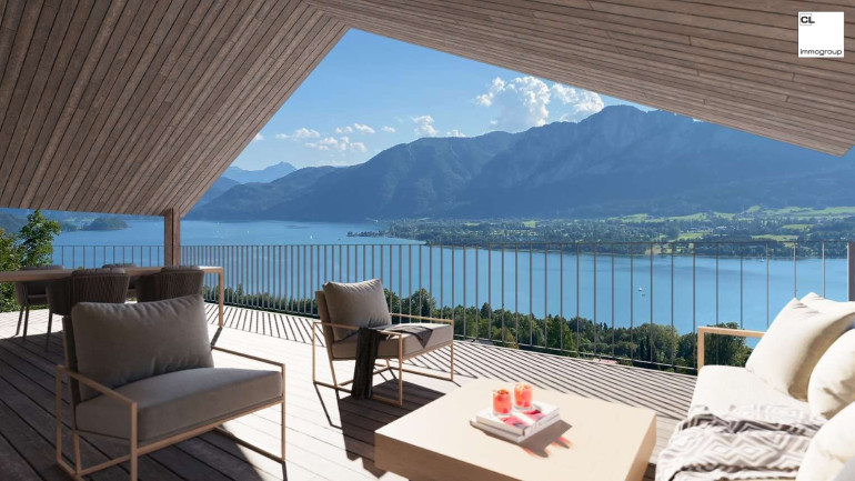 Haus - 5310, Mondsee - Architektur trifft Panorama – Neubauvillen am Mondsee - unglaublich schön!