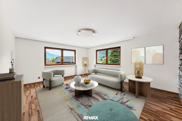 Wohnung - 6233, Kramsach - Geräumige 4-Zimmer-Wohnung mit Balkon und 2 Stellplätzen in Kramsach, Tirol!